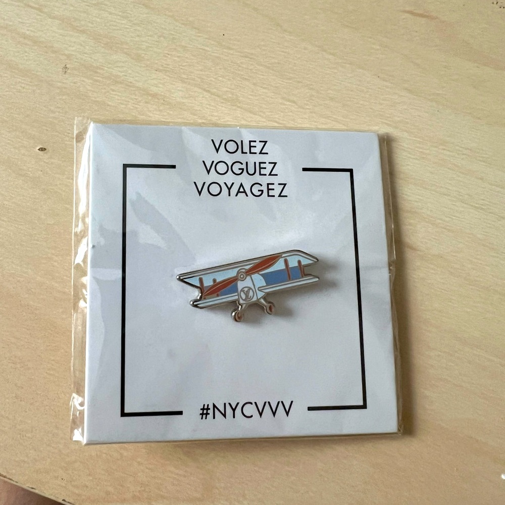 Louis Vuitton lapel pin